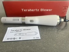 SALE: NEW White Terahertz Therapy Blower BLUE LIGHT Quantum Technology WAND.