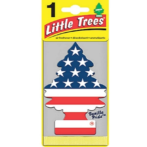 Air Freshener Vanilla Pride Little Trees MADE IN USA Pack of 12-24-48-96-144 - Image 2 of 2