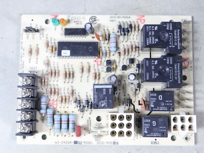 Rheem Ruud Furnace Control Board 1012-925C / 62-24268-03 - Used, Tested Working
