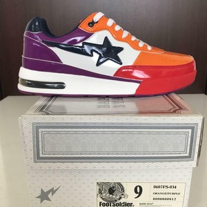 bape shoes purple
