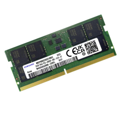 New Samsung 32GB DDR5 4800MHz PC5-38400 2RX8 SODIMM Memory Ram
