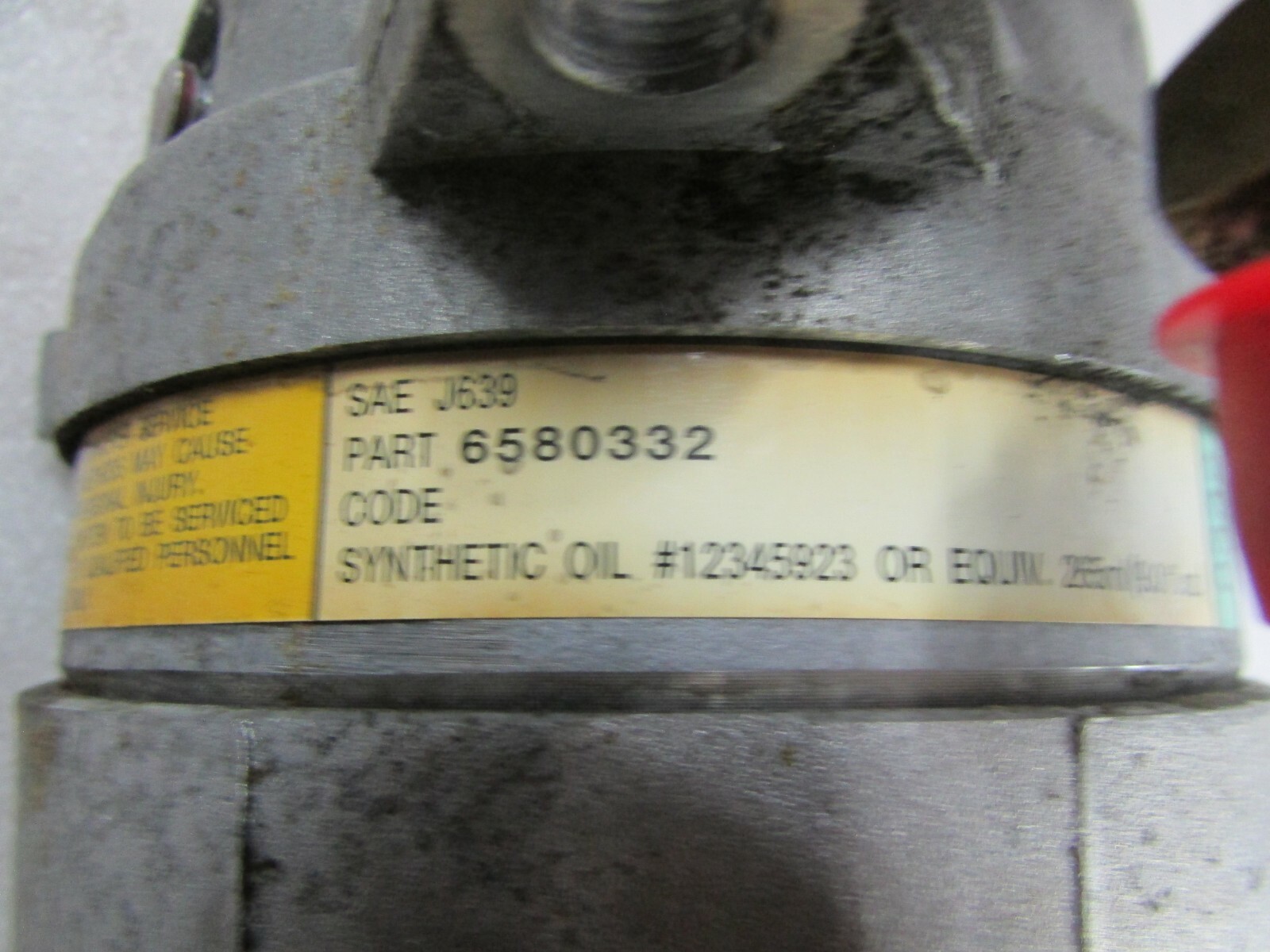 Ferrari 456, 550, AC Compressor, Used, P/N 170594 s/c 204539