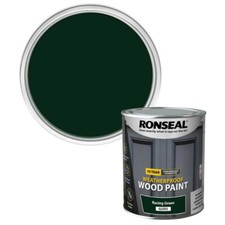 RONSEAL 10 YEAR WEATHERPROOF WOOD PAINT (2 IN 1 FORMULA) GLOSS - ALL COLOURS