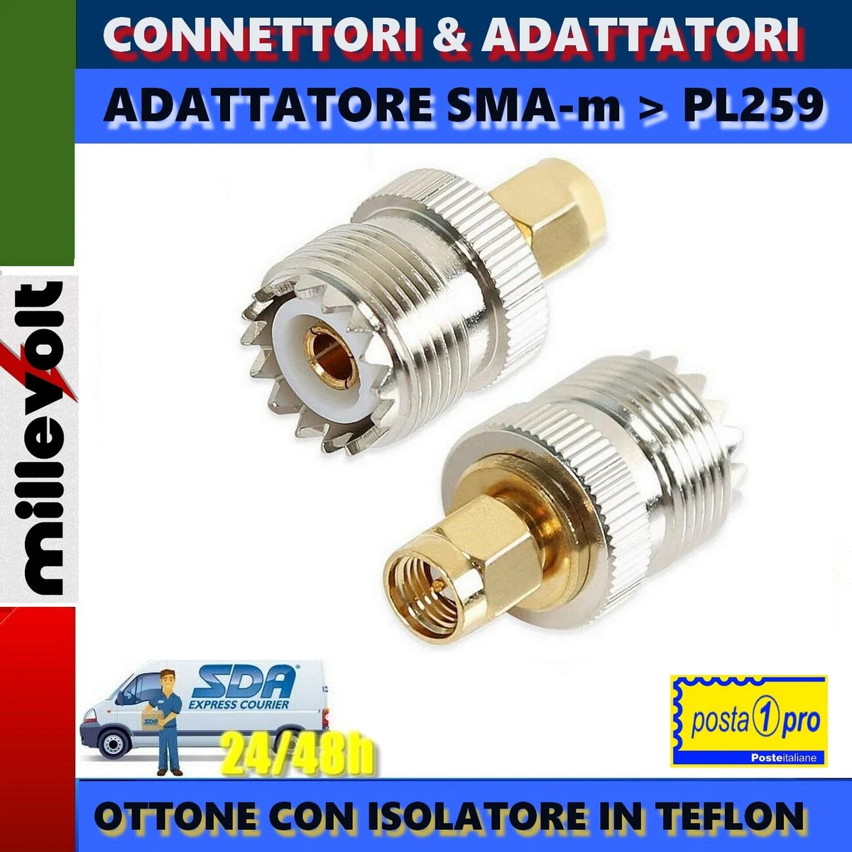 Adattatore Da 1PC N A SMA Spina Maschio E Jack Femmina 4 - Foto 5