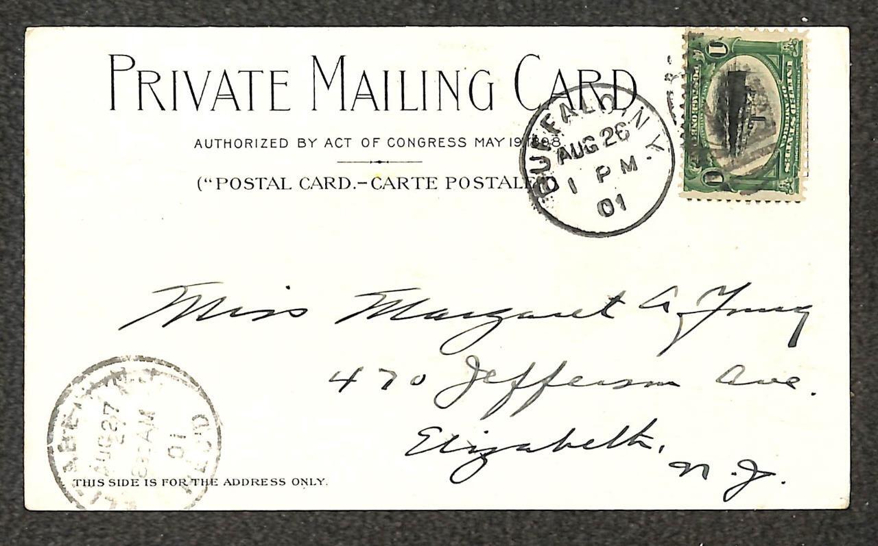 USA 294 STAMP BUFFALO NY TEMPLE OF MUSIC PAN AMERICAN EXPOSITION