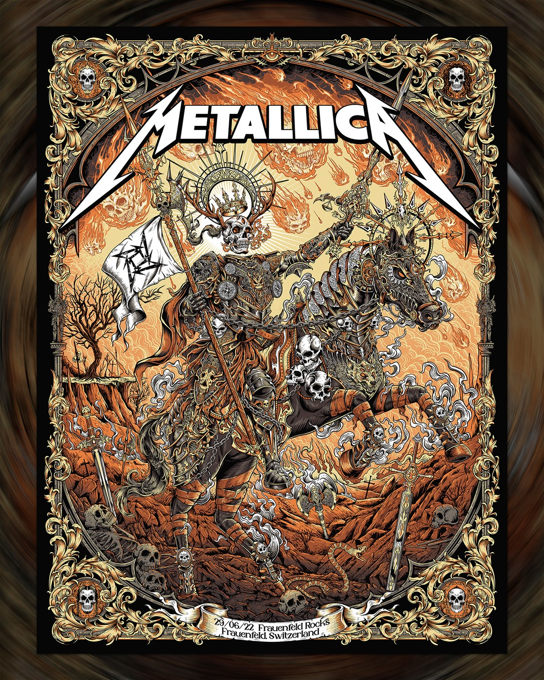Rock Band Metallica Poster 18x24 inch Free Shipping