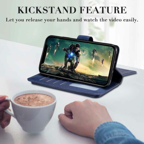 10 Card Holder Wallet Leather Case Cover For iPhone 11 Pro Max XS XR 6s 7 8 SE 2 - Picture 5 of 43