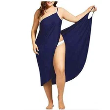 Robe Femme Dress For Women Sling Beach Dresses Sarong Cover Up Warp Pareo