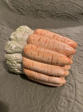 ✨Charming Vintage Fitz & Floyd Ceramic Carrot Covered Dish ✨Great Shape