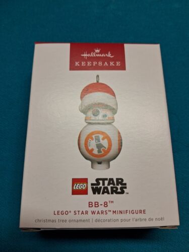 💥2022 Hallmark Keepsake Ornament BB-8 Lego Star Wars Minifigure 2022 Free SHIP - Picture 1 of 1