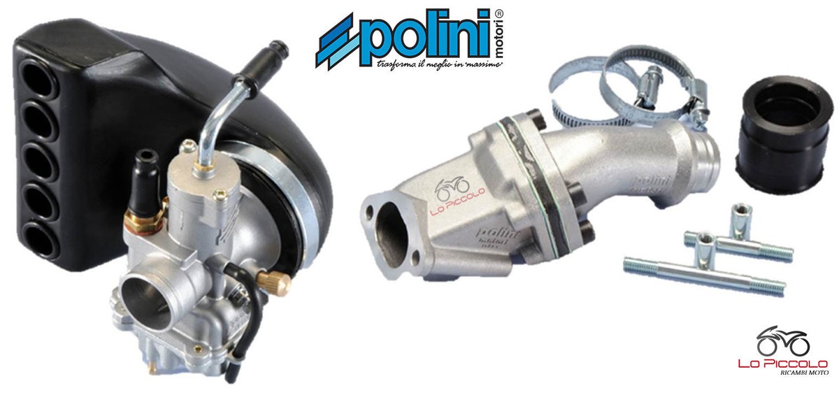 POLINI KIT CARBURATORE 24 E COLLETTORE LAMELLARE PER PIAGGIO VESPA