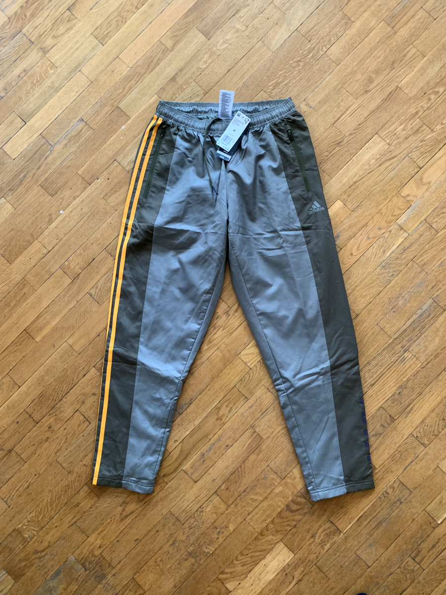 KITH x ADIDAS Men's Soccer 3 Stripes Track Pants S Olive Green | eBay