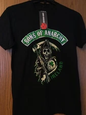Sons Of Anarchy - “Sons Of Ireland” - 2019 Black Shirt - NWT - M