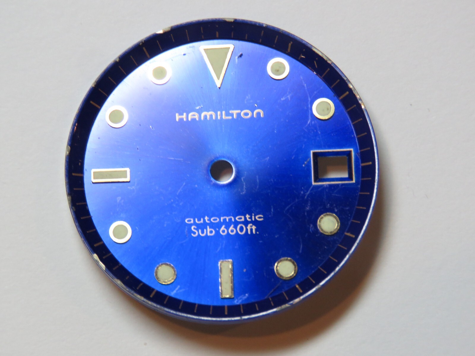 Hamilton Automatic Sub 660ft Dial- 29mm - image 2