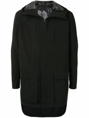 Y-3 Classic Dorico Nylon Parka Giacca Uomo YOHJI YAMAMOTO Cappotto Nero #adidas - Foto 1 di 8