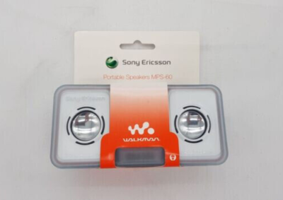 Sony Ericsson - MPS-60 - Enceintes portables - Rétro vintage Sony Ericsson - MPS-60 - Enceintes portables - Rétro vintage