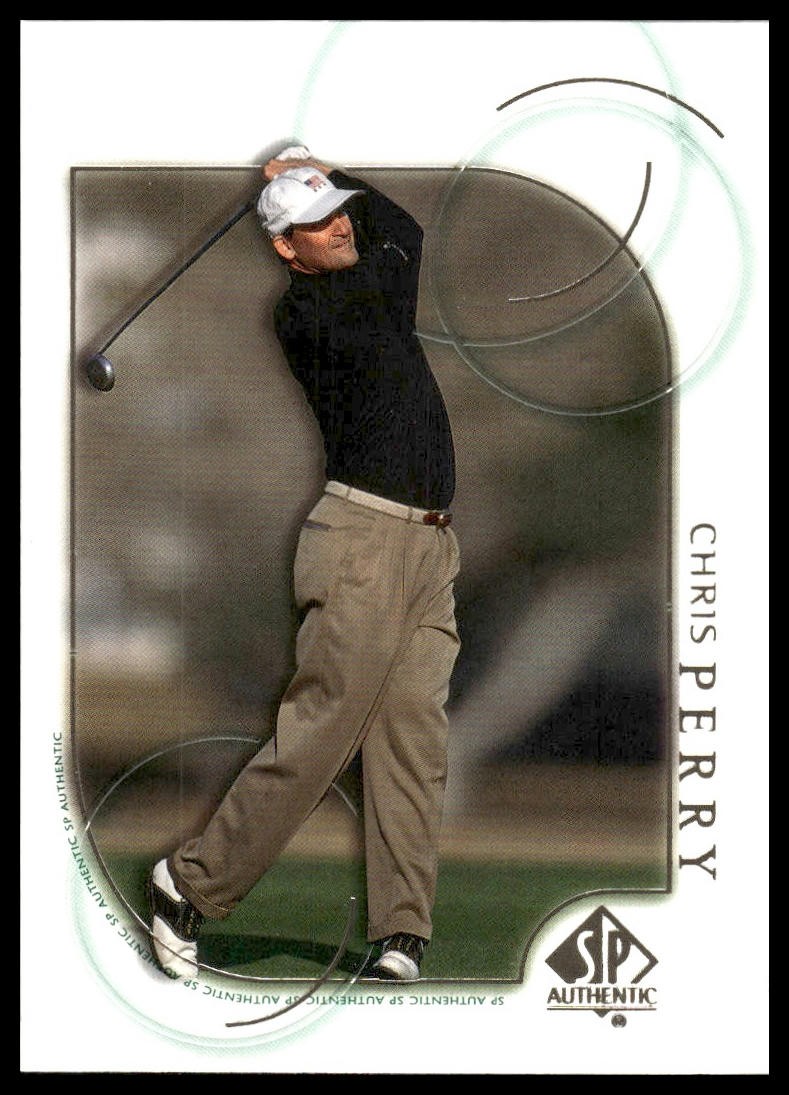 2001 SP Authentic #17 Chris Perry