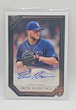 2021 Topps Gallery - Rookie Autographs Drew Rasmussen #RA-DR (AU, RC)