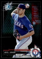 2017 Bowman Chrome Prospects Ariel Jurado Texas Rangers #BCP59