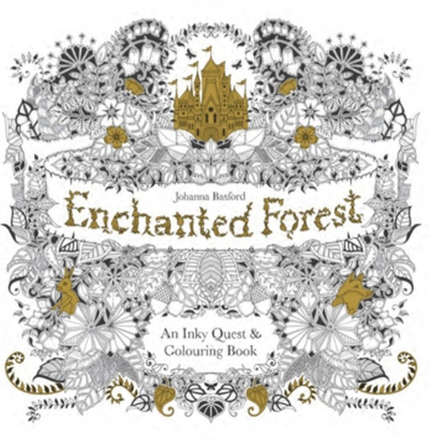 Enchanted Forest: An Inky Quest and Colouring Book-Johanna Basfo - Image 5