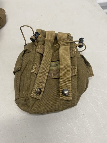 USMC Molle 2 1 Quart Canteen General Purpose Pouch Coyote Brown Salty Dirty - 第 2/17 張圖片