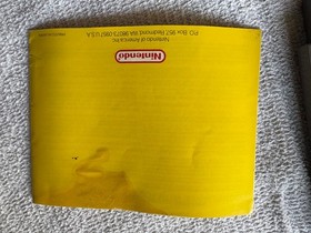 Nintendo-NES- Dr. Mario with manual- 1990