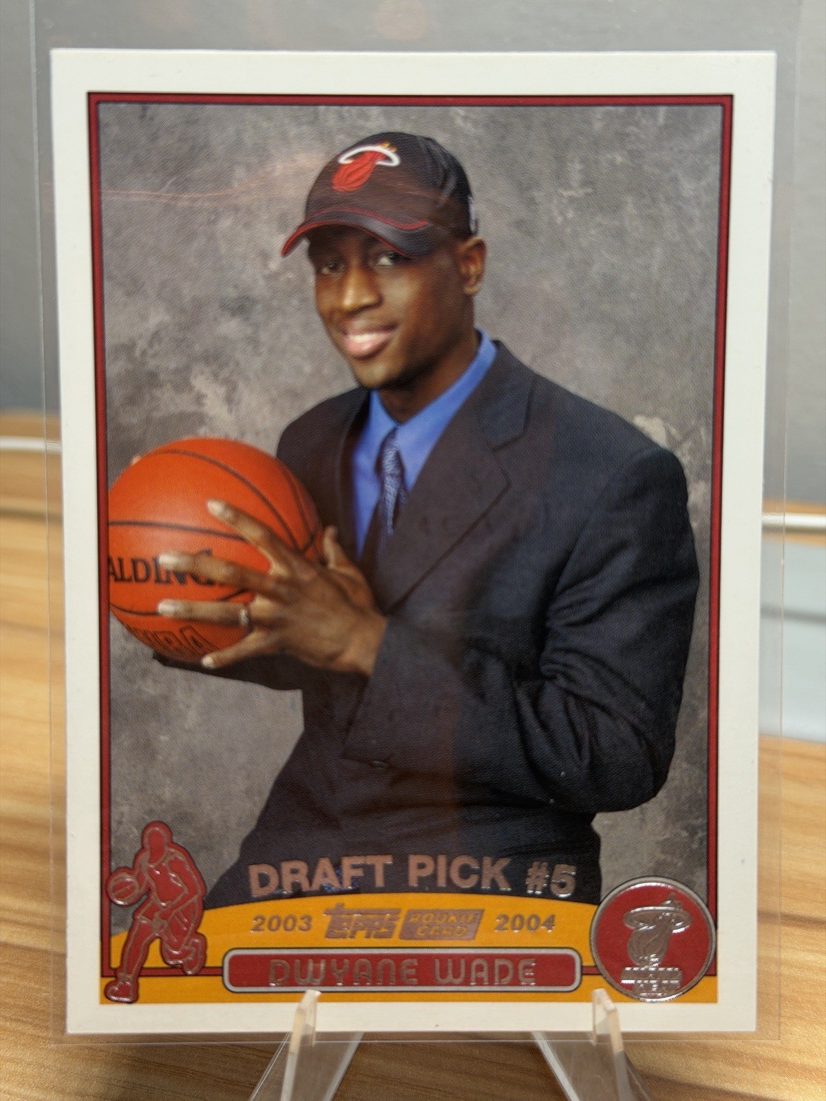 Dwayne Wade RC 2003-04 Topps Basketball Rookie RC #225 Miami Heat
