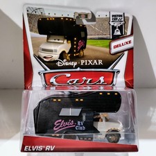 2012 Disney Pixar Cars Oversized Deluxe Elvis RV Camper Sealed Crease On Card