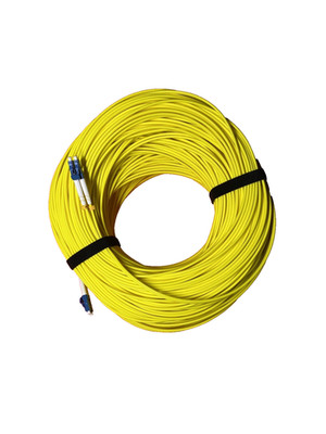 FIBER OPTIC Patch Cord LC/UPC - LC/UPC 122 M SM 9/125 G652D DX 3.0mm LSZH yellow