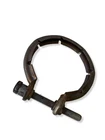 Muffler pipe connector clamp