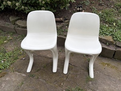 Z-Stuhl Design-Klassiker von Ernst Moeckl DDR-Design weiß