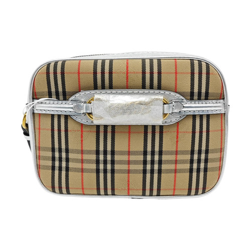 BURBERRY The Link 1983 Bags Cloth Brown Free Shipping | Duties Paid
