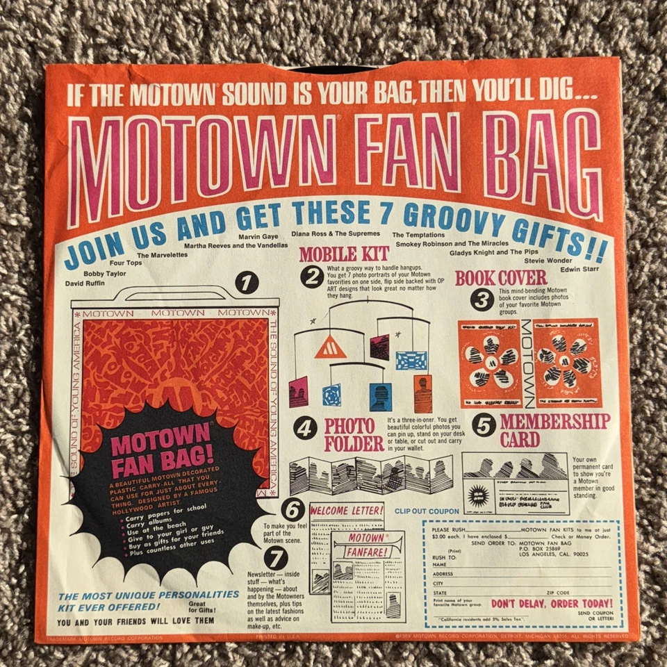 Diana Ross and the Supremes with The Temptations-Together-1969-Motown - Image 3 of 4