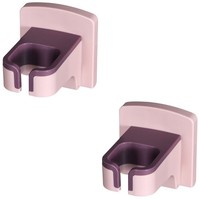 2 Pcs Haartrockner Halterung Ohne Bohren Wandmontage-Haartrockner-Halter