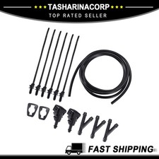 1set Windshield Washer Water Nozzle Spray No.8265a048 For Mitsubishi Eclipse
