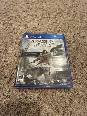 Assassin's Creed IV: Black Flag (PlayStation 4 PS4, 2013) Brand New SEALED!