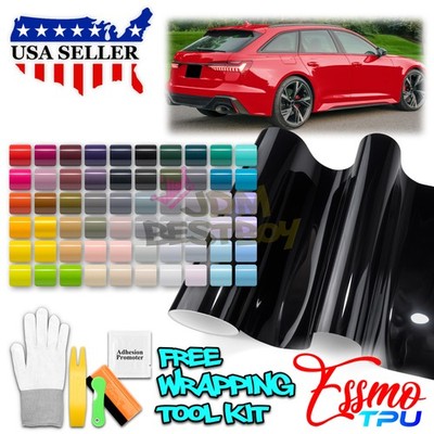 TPU Color Gloss PPF Paint Protection Film Dry Wet Apply Vinyl Wrap Air Release