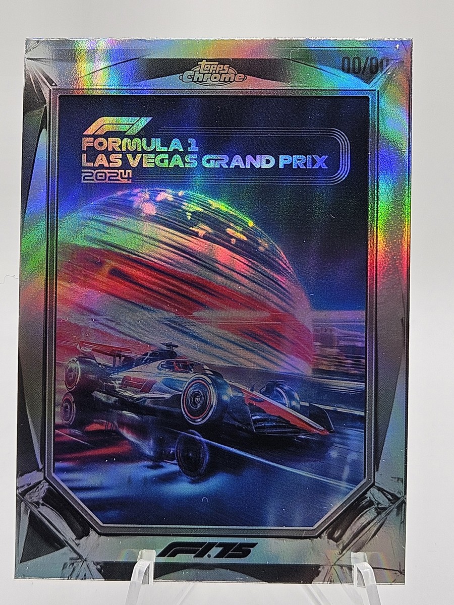 2025 Topps Chrome Formula 1 F1 #F175-9 Las Vegas Grand Prix 2024