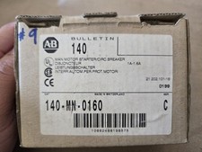New Allen-Bradley 140 MN-0160 Manual Motor Starter Series D 1A-1.6A