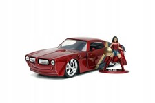 Wonder Woman 1972 Pontiac Firebird 1:32 Scale Model Car w/ Figurine
