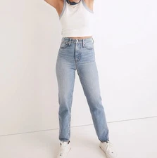 Madewell Perfect Vintage Seyland Wash Straight Leg Jeans Size 28