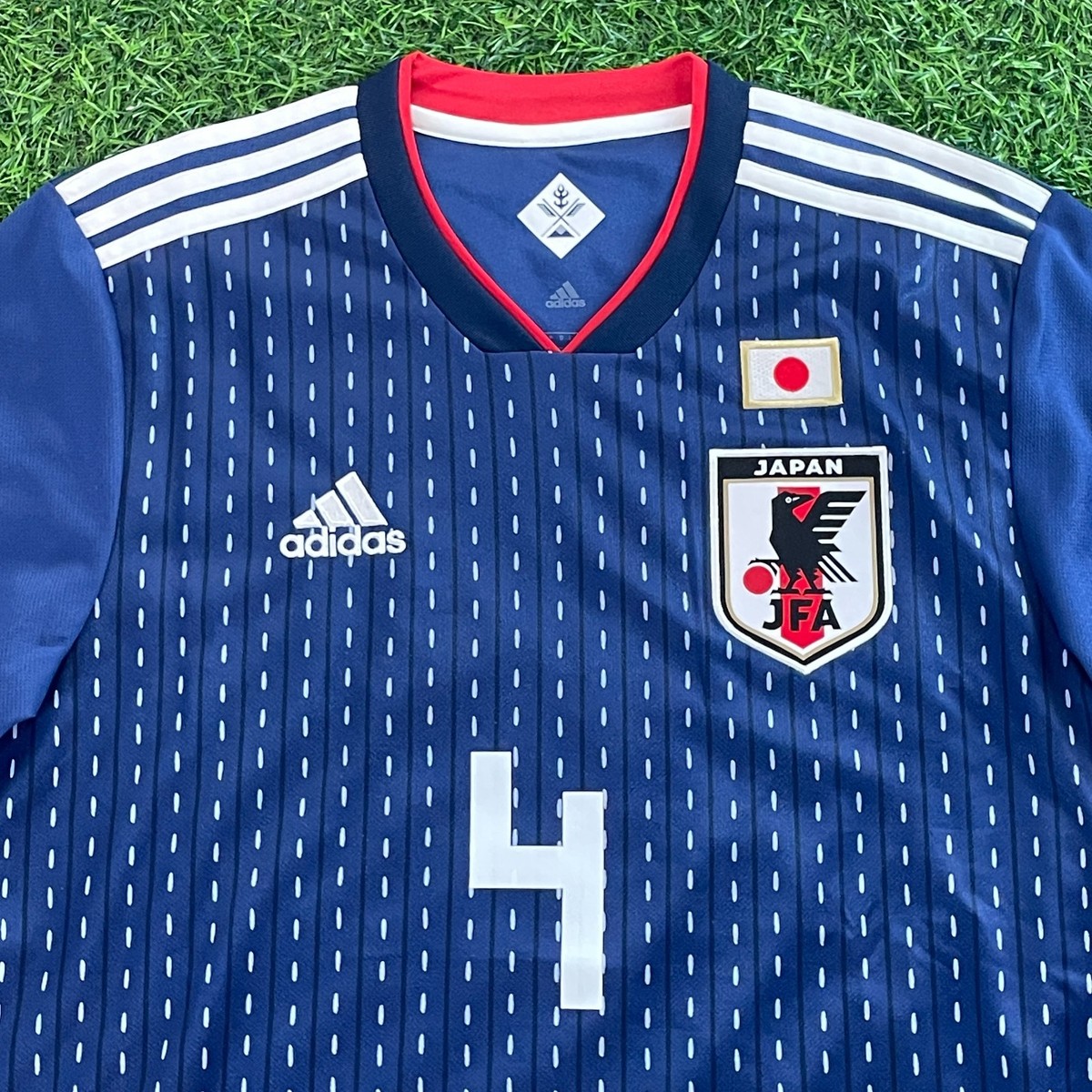 adidas 日本代表 サッカーシャツ 18 HONDA M Keisuke Honda - Japan 2018 Official Jersey Shirt Kit - JPN XL
