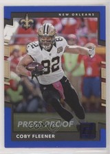 2017 Panini Donruss Press Proof Blue Coby Fleener #131 0b5
