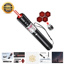 Rechargeable Red Beam Laser Light for TV  Outdoor Use   Long-Distance Range
