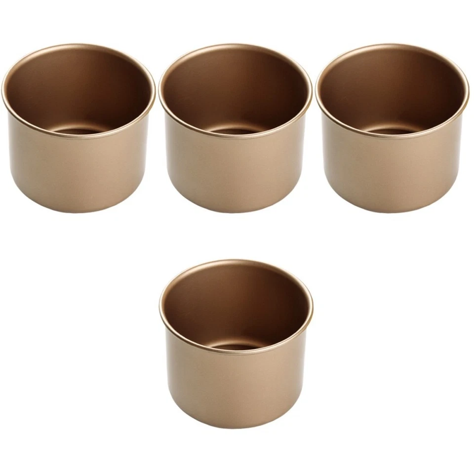 4 Pieces Runde Backform Torten Ringe Kreiskuchenform Mousse -Kuchenform - Bild 2 von 4