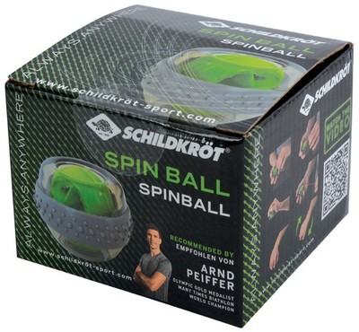 SCHILDKRÖT Spinball Hand- und Armtrainer grau/grün