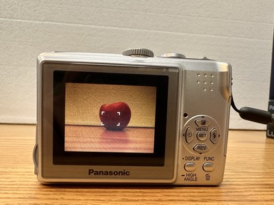 Panasonic LUMIX DMC-LS70 7.2MP Digital Camera - Silver W/ Box