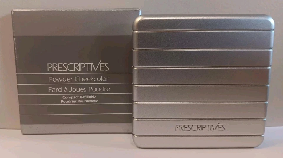 Prescriptives Powder Cheekcolor Compact Refillable & Blush Brush - NEW W/O BLUSH - Image 3 of 4