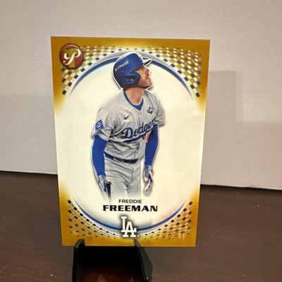 Topps Pristine 2025 Freddie Freeman #31 Los Angeles Dodgers Serial #/50