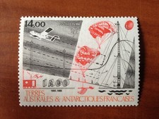 TAAF AERIEN ** MNH PA 95 Ballon Sonde ANNEE 1986